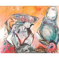 Gemälde: Birth/Diptychon | 2004