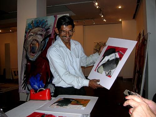 Ronny Goertner: Ausstellung in Delhi 04