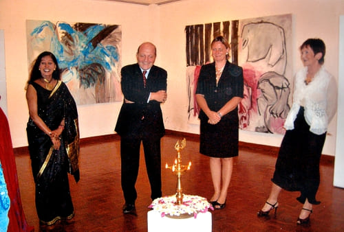 Ronny Goertner: Ausstellung in Delhi 03